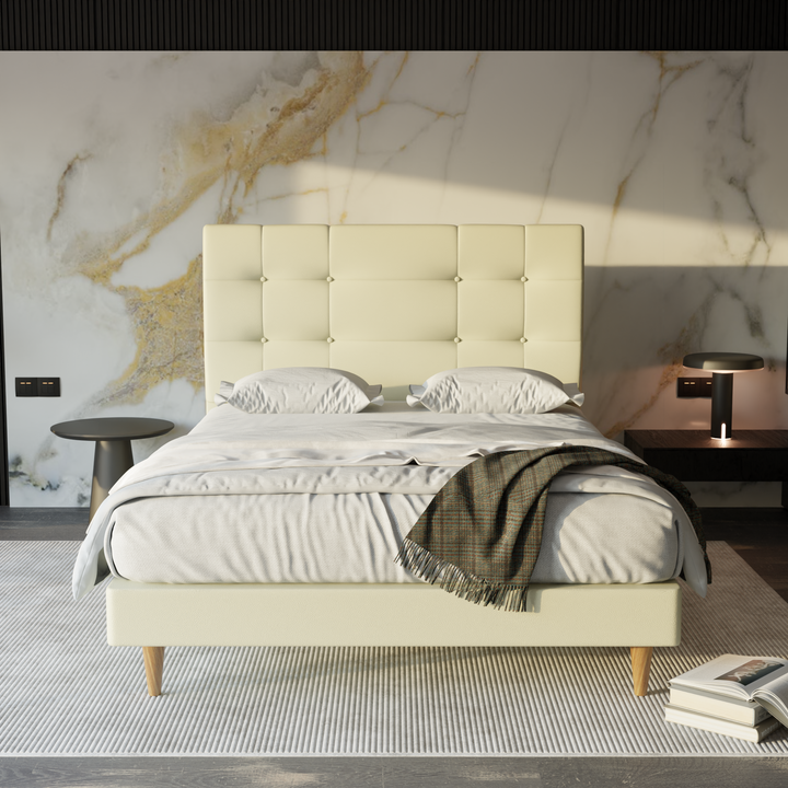 Jaxon Faux Leather Bed Frame
