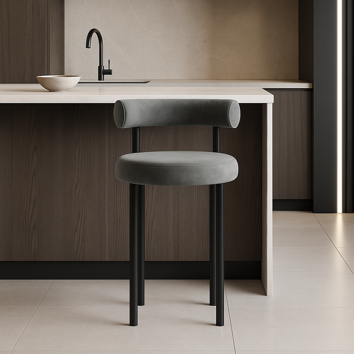 Felicity Fabric Bar Chair