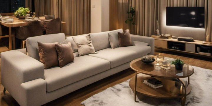 10 Creative Tips for Decorating Your 4-seater Sofa