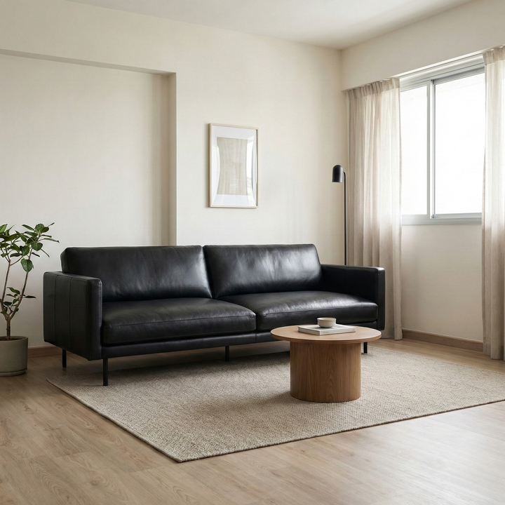 Willy Leather Sofa