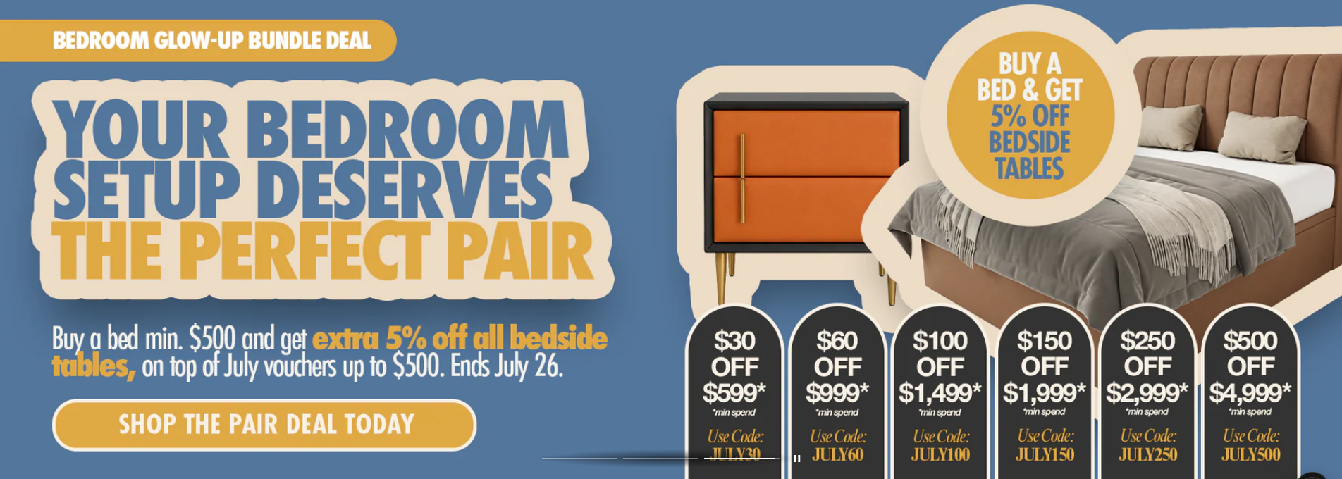 GALLOP TRADE Bedroom Glow-Up Bundle Deal
