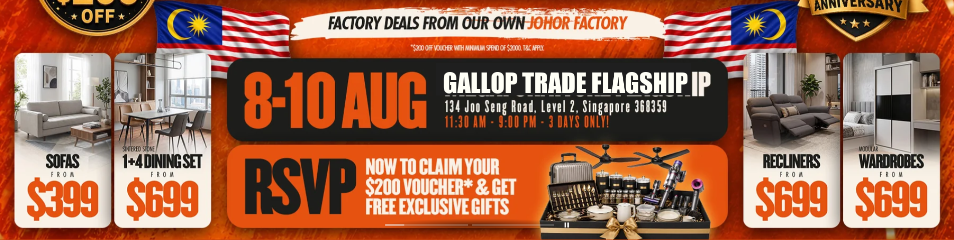 GALLOP TRADE Johor Factory Deal